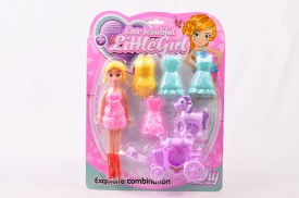 Muñeca LITTLEGIRL con 5 vestidos goma y carruaje (1).jpg